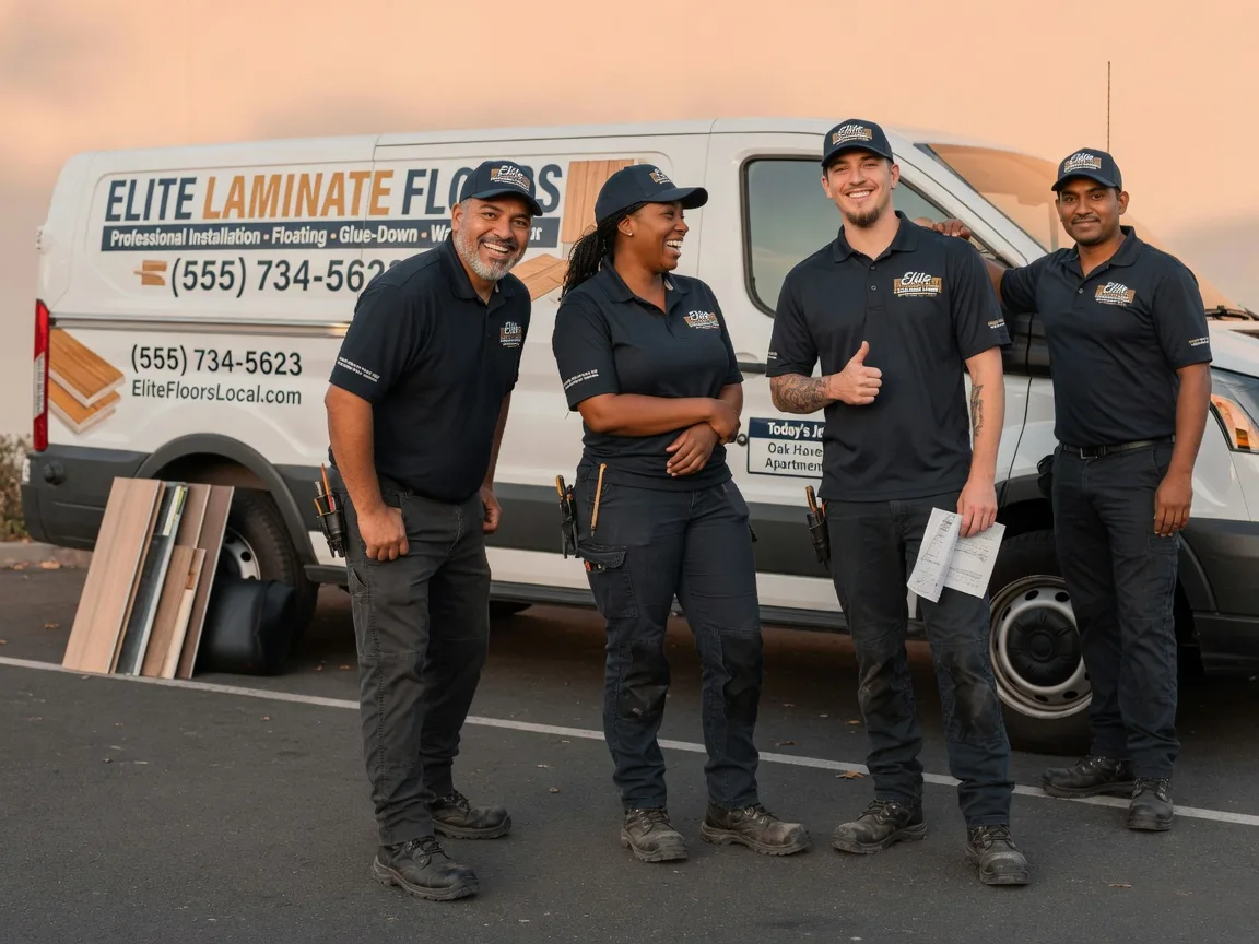 Laminate flooring installation company in Hilliards, PA